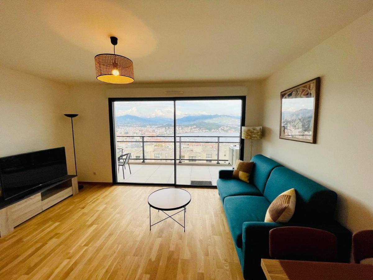 Ajaccio T2 Grand Standing Neuf Vue Mer Centre-Ville & Plages Ajaccio (Corsica) Exterior foto
