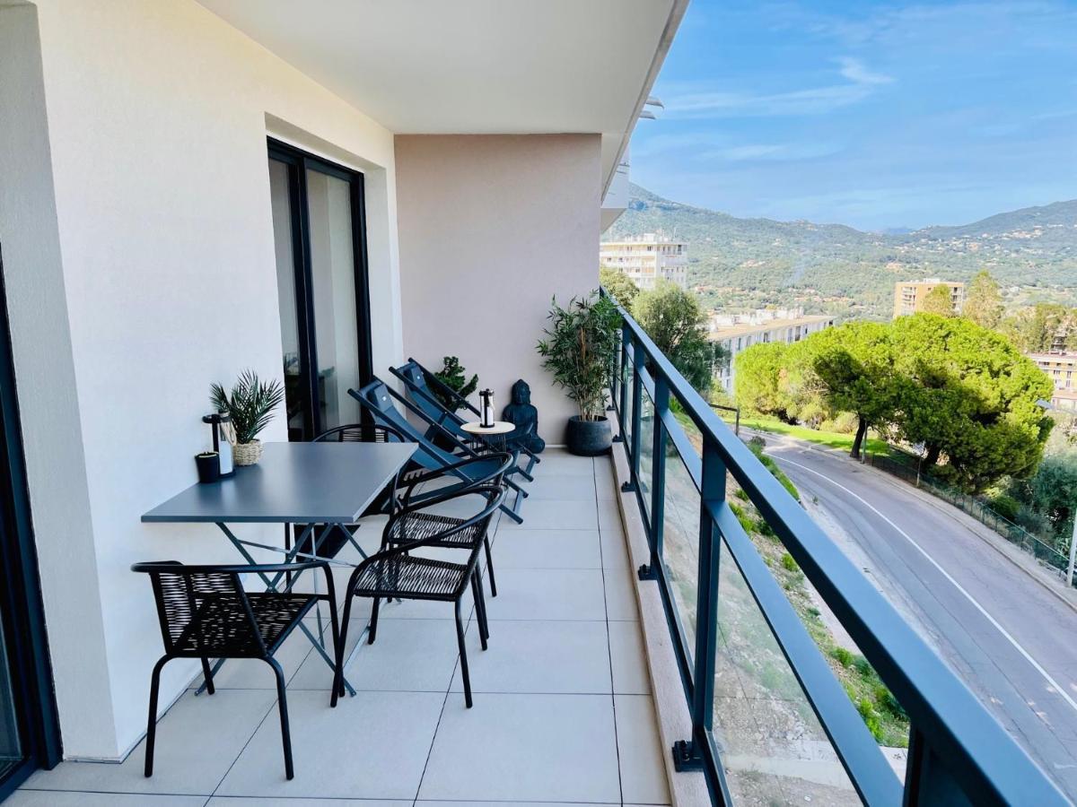 Ajaccio T2 Grand Standing Neuf Vue Mer Centre-Ville & Plages Ajaccio (Corsica) Exterior foto