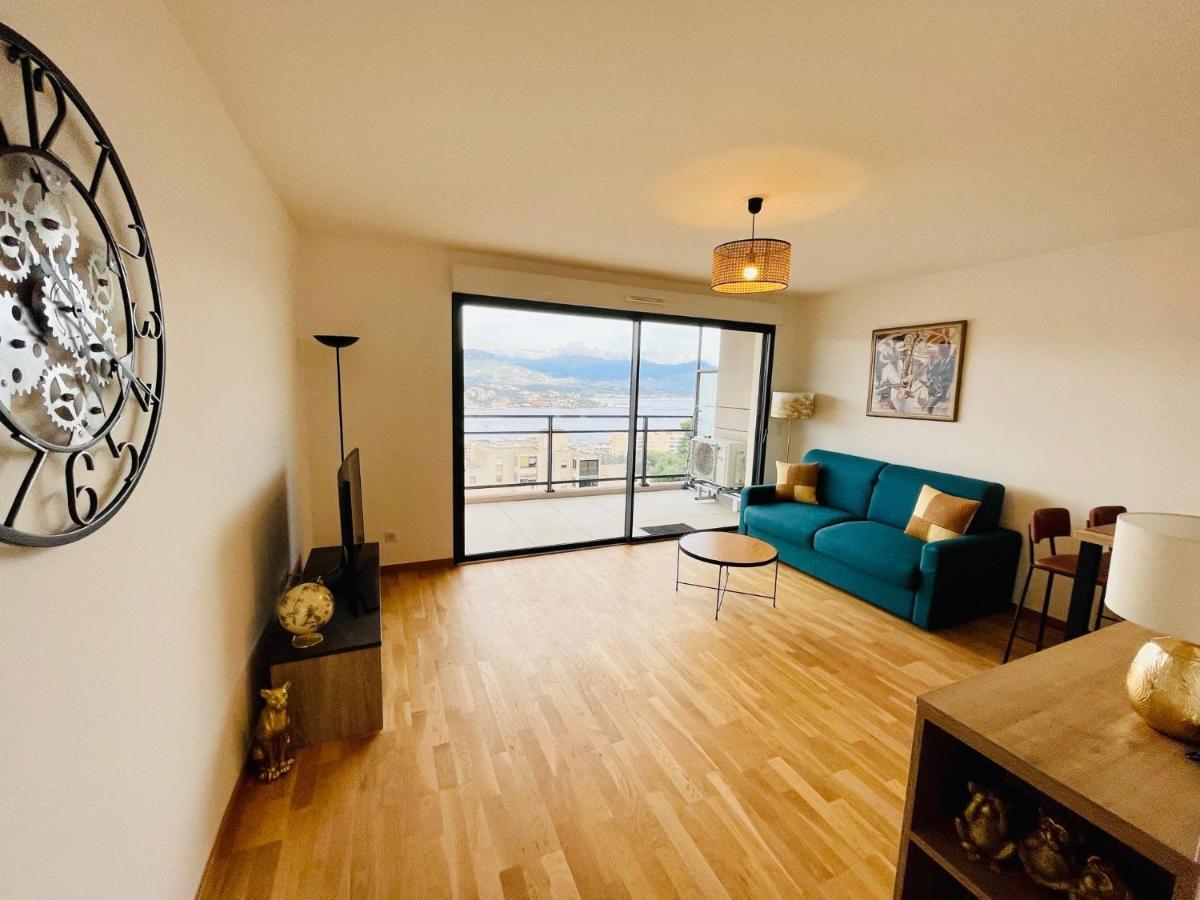 Ajaccio T2 Grand Standing Neuf Vue Mer Centre-Ville & Plages Ajaccio (Corsica) Exterior foto